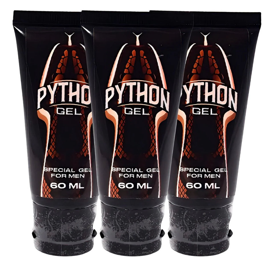 PYTHON GEL - Potencia y tamaño matural