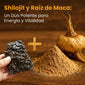 SHILAJIT GOLD + MACA - Vuelve a sentirte fuerte, activo y seguro.