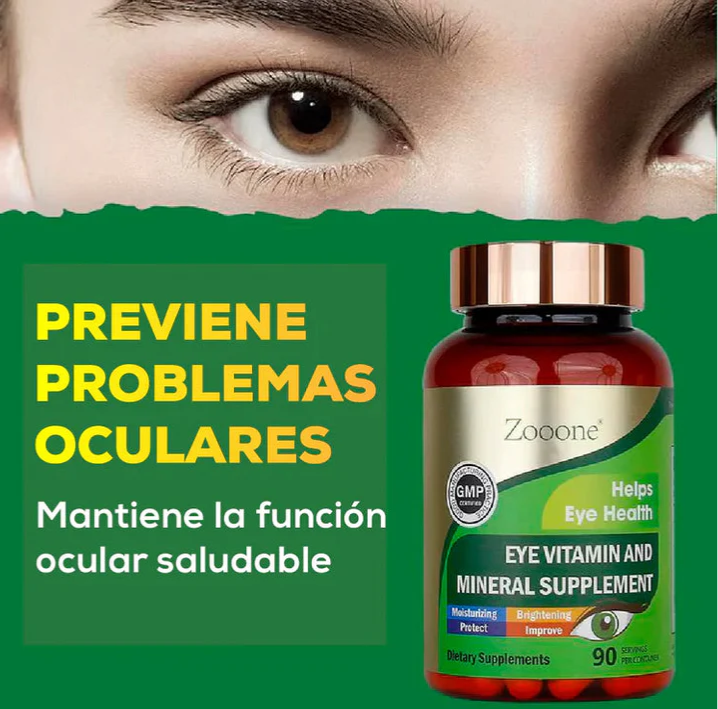 zooone Vitaminas oculares con luteína y zeaxantina